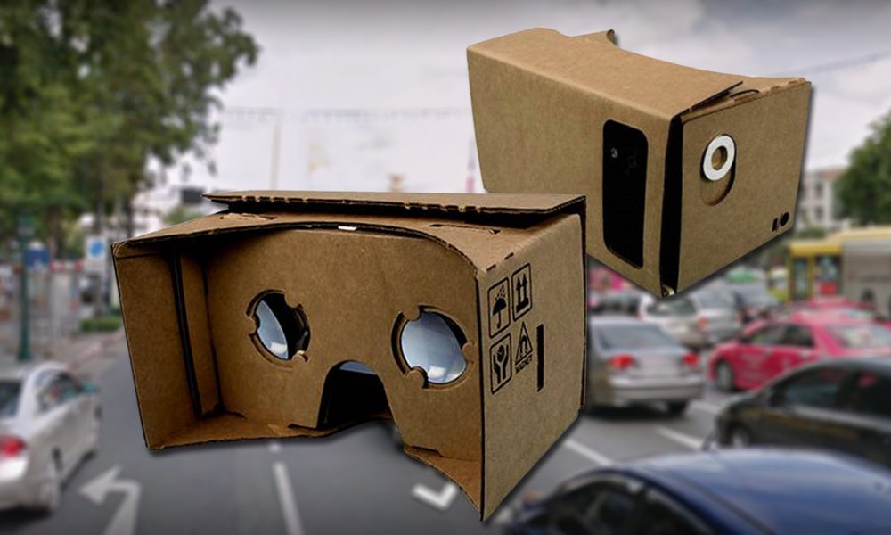 google maps cardboard