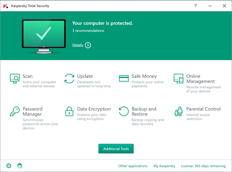 Kaspersky Console