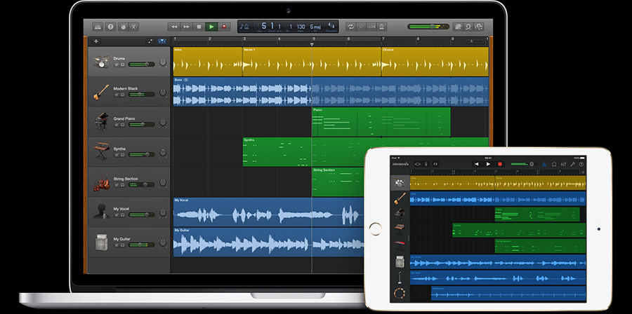 garageband ios 10