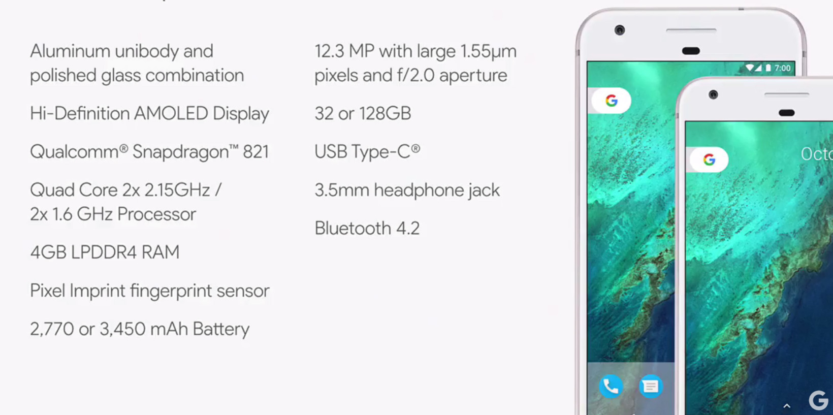 เปิดตัว Google Pixel และ Pixel XL สุดยอดทั้งระบบภายในและตัวเครื่องภายนอก