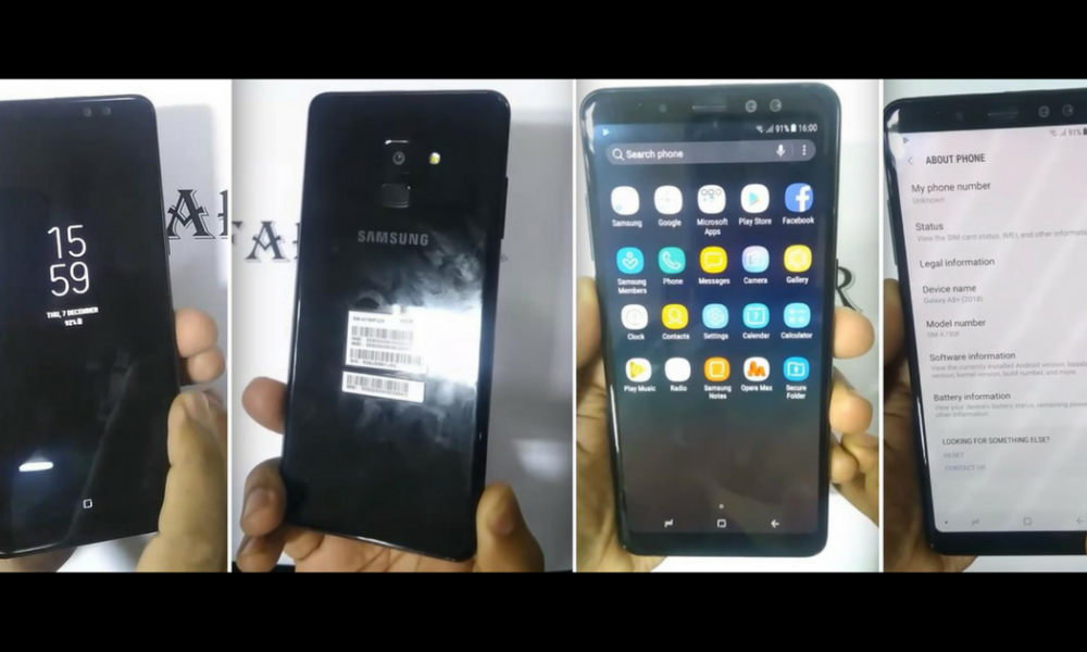 samsung galaxy A8+ (2018)