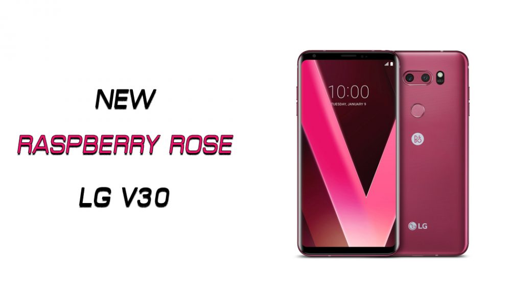 RASPBERRY ROSE LG V30