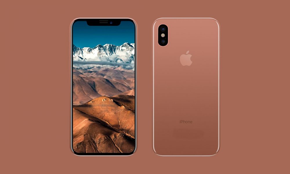 Apple iPhone X Blush Gold - 1