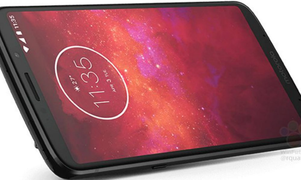 Moto Z3 Play Leaked Render