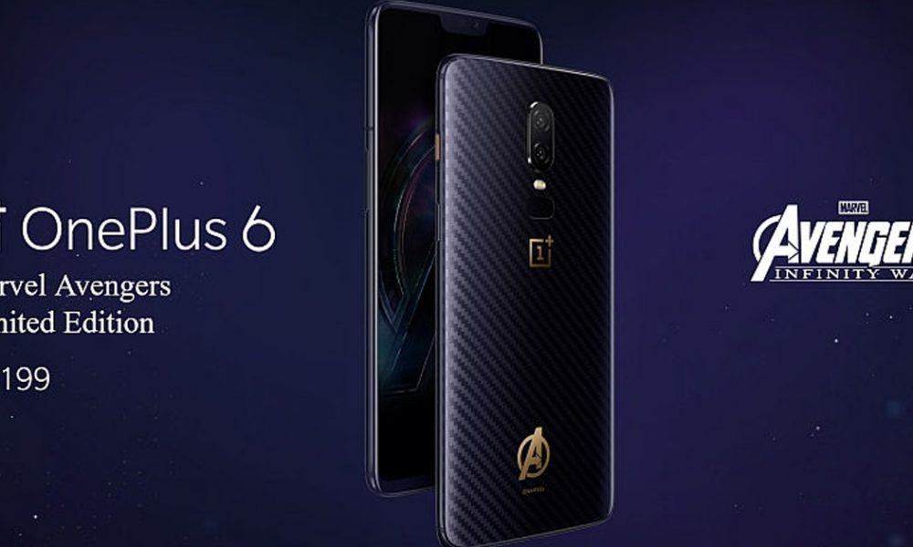 OnePlus 6 Avengers Infinity War Edition