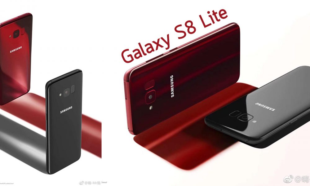 Samsung Galaxy S8 Lite Burgundy Red