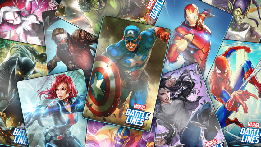 Marvel battle line