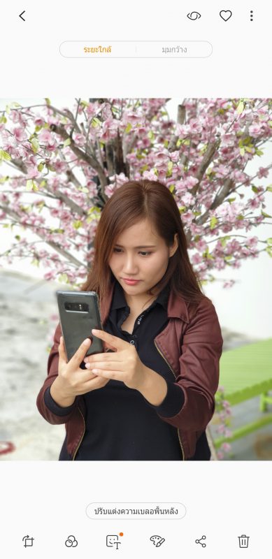 Samsung Galaxy Note 9 Live Focus Mode