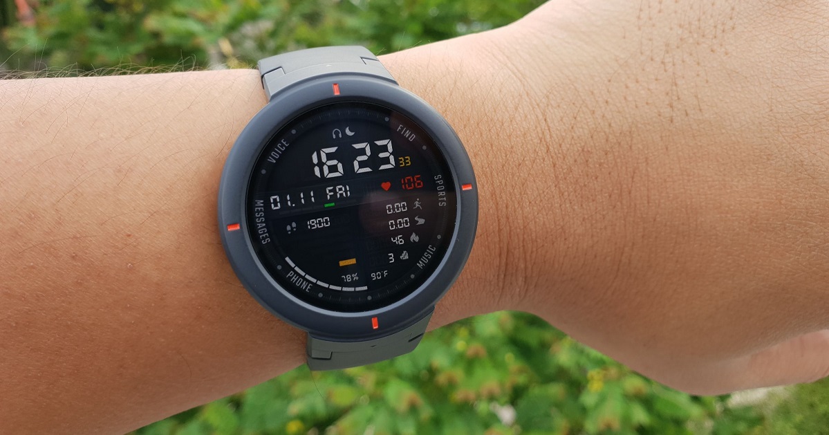 Amazfit verge vs on sale huawei watch 2