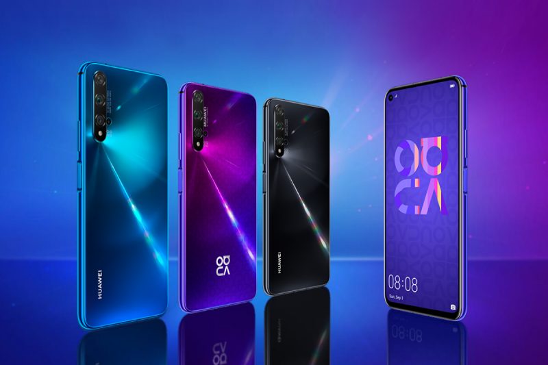 Huawei Nova 5T ดีไซน์