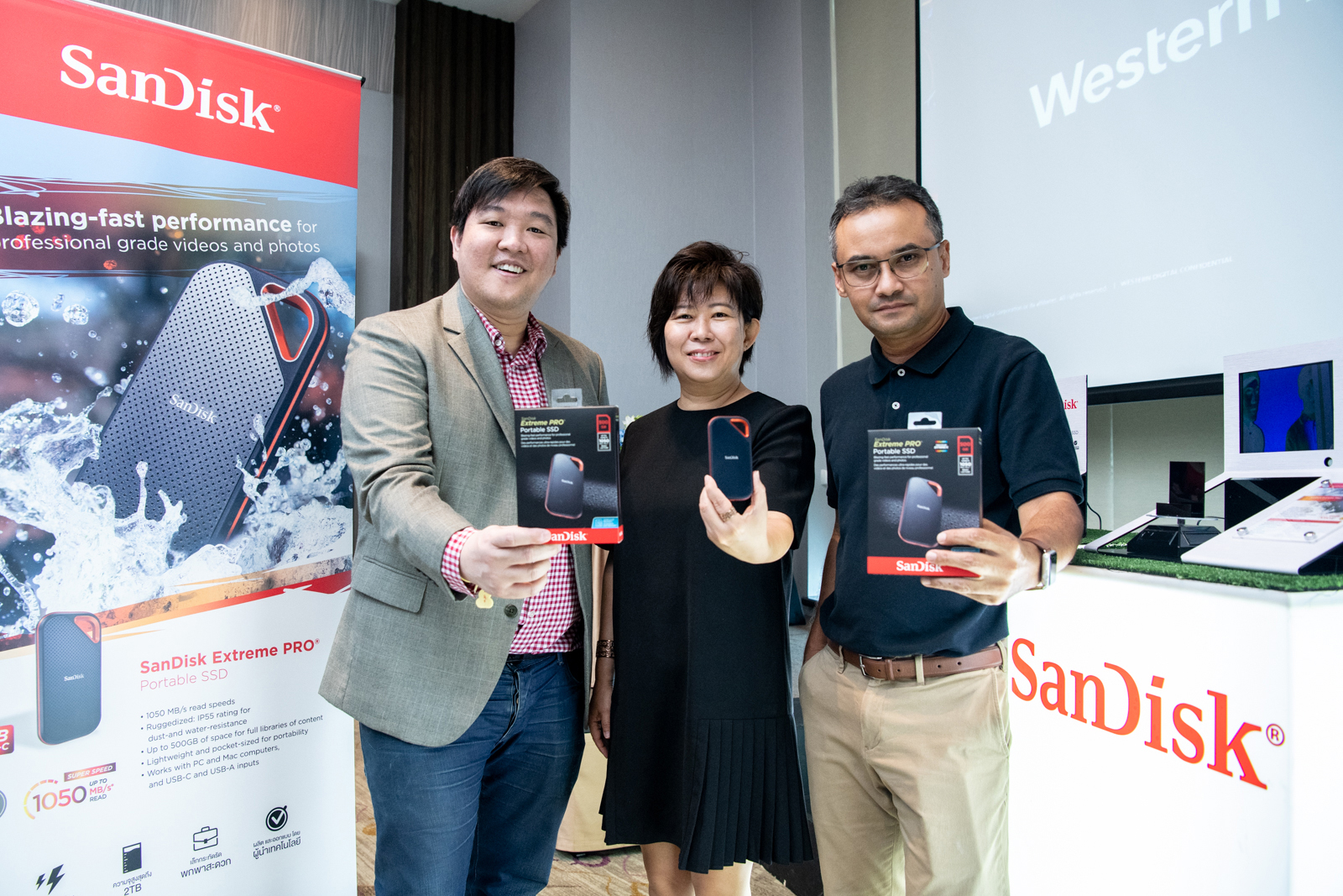 SanDisk Extreme PRO Portable SSD E80 in thailand