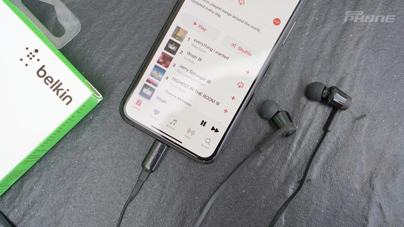belkin rockstar iphone headphones with lightning connector