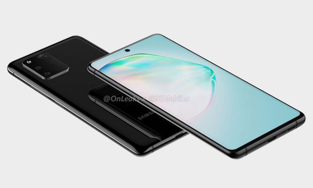 Samsung Galaxy A91 photo render