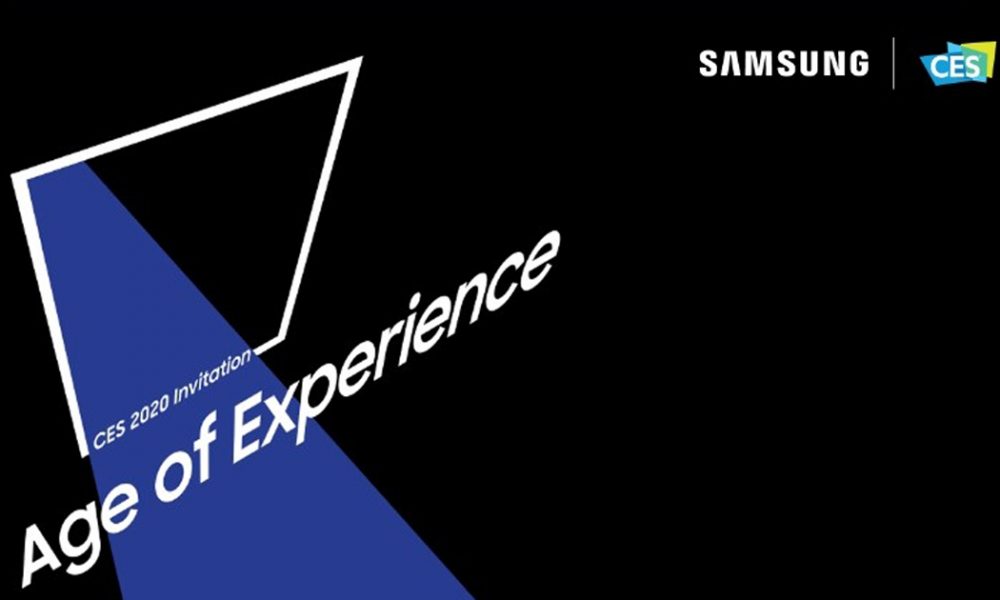 Samsung CES 2020 Live streaming Invitation