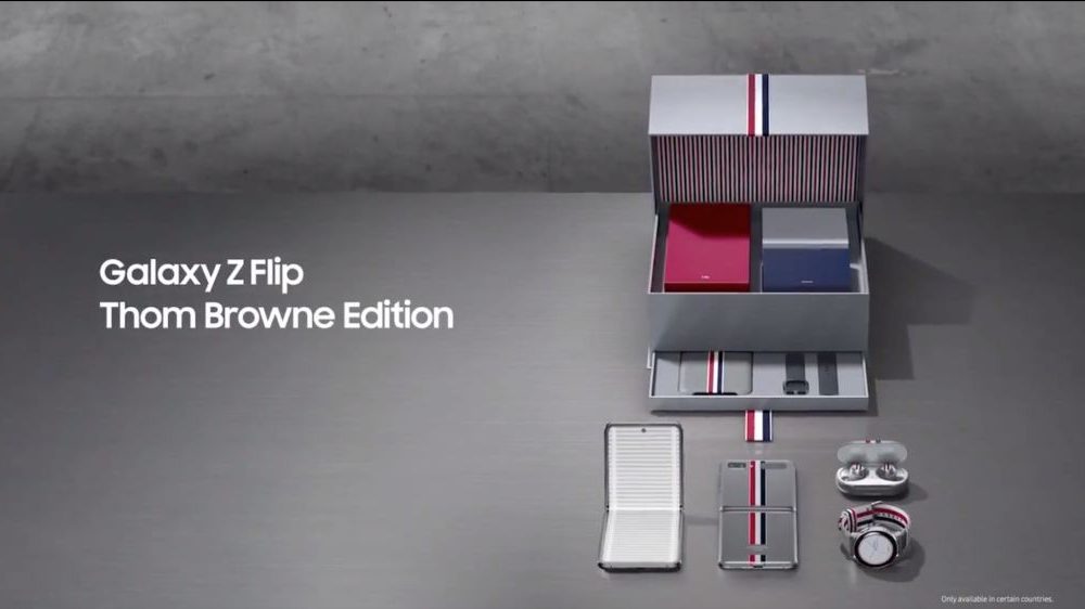 Samsung Galaxy Z Flip Thom Browne Edition