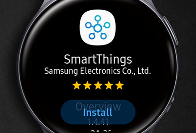 smartthings galaxy watch app