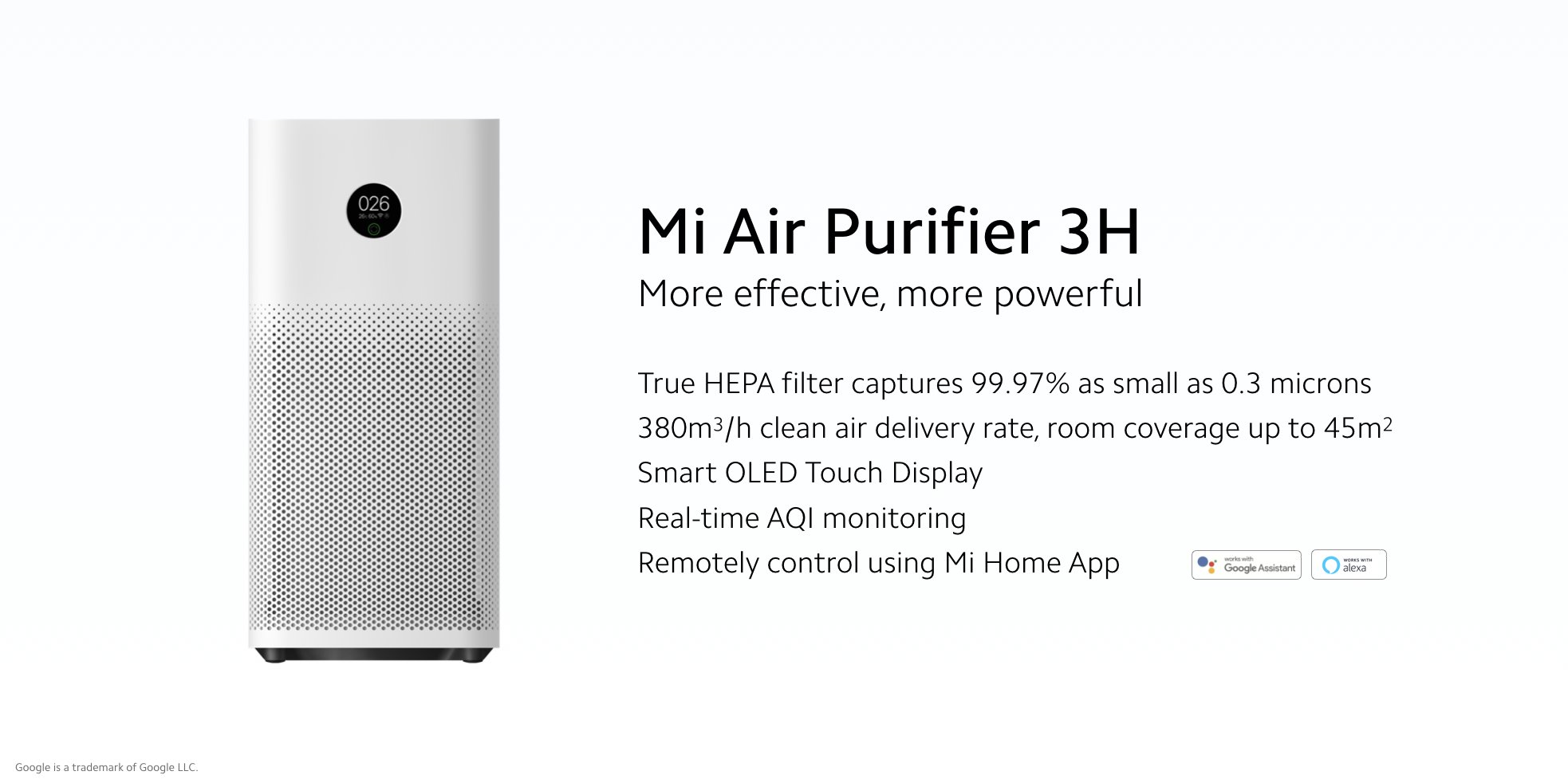 Mi purifier on sale 3h app