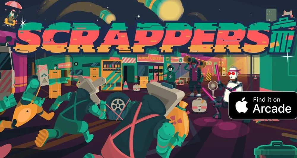 Apple Arcade เปิดตัวเกมใหม่ SCRAPPERS จาก Q-Games บริษัทผู้พัฒนาเกมสัญชาติญี่ปุ่น พร้อมอัพเดตเกมใหม่เพิ่มเติม