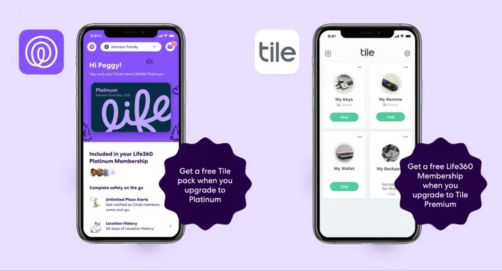 Life 360 Tile Integration