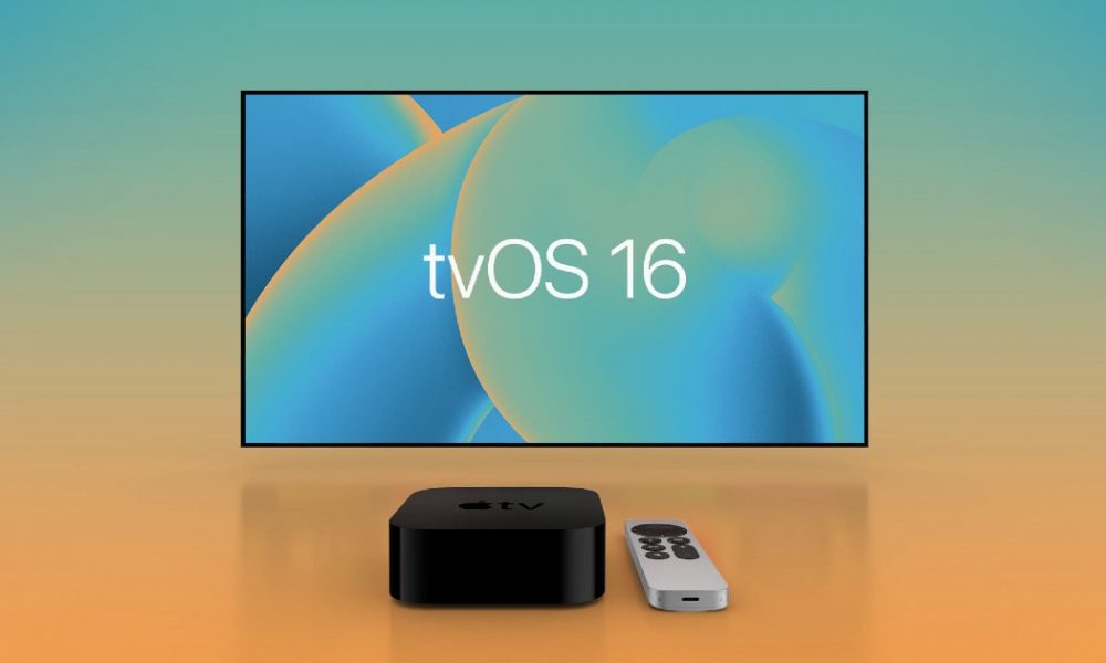 tvOS 16 header