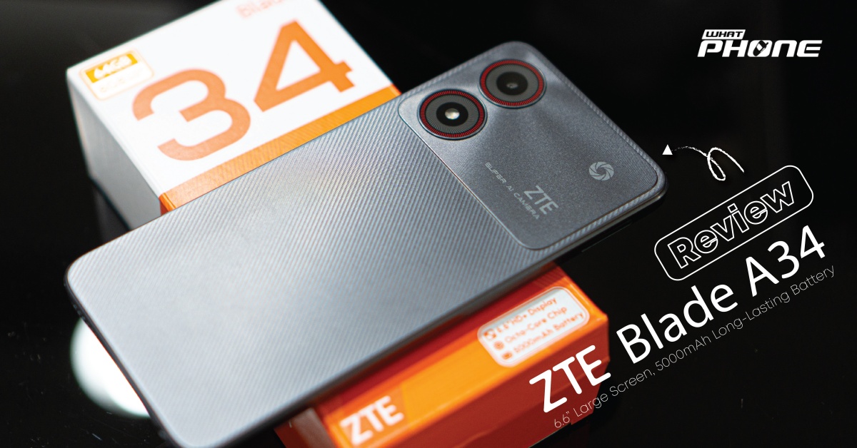 Cover Per ZTE Blade A34 + 2 Pellicole Vetro Temperato: Custodia TPU Morbida Trasparente Antiurto E Antigraffio, Nero
