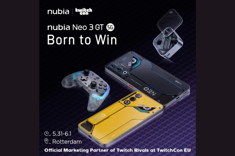 nubia TwitchCon Europe 2025