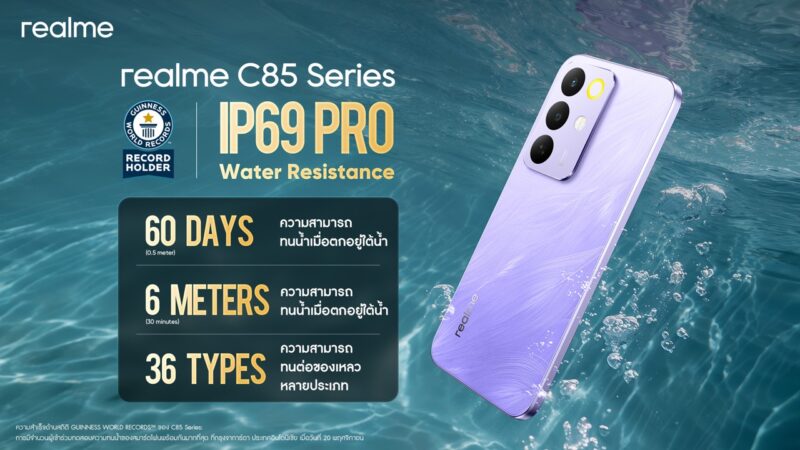 realme C85